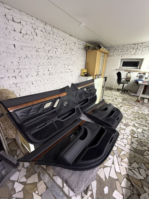 Дверные карты Бмв е38 корткая база