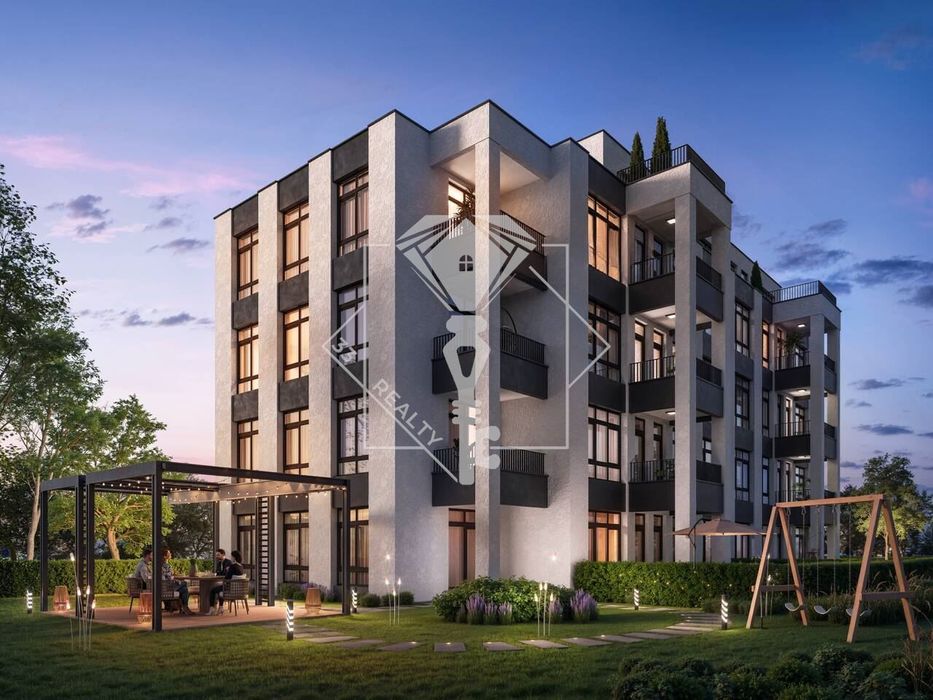 Двустаен нов апартамент 69 кв.м с панорамна тераса, кв. Прослав, Плов