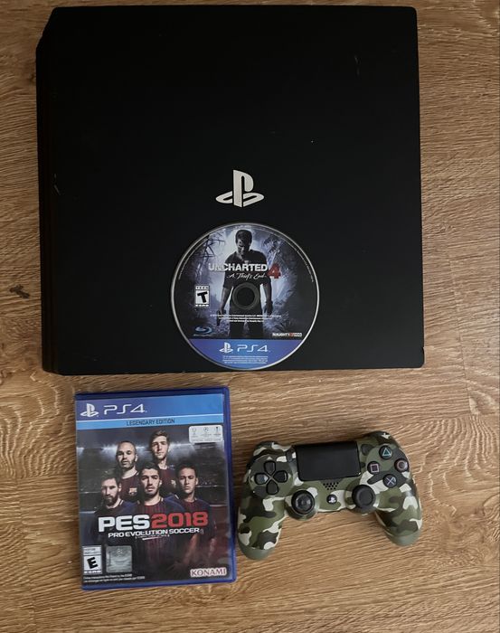 PlayStation 4 Pro 1 TB Прошитая 9 Игры