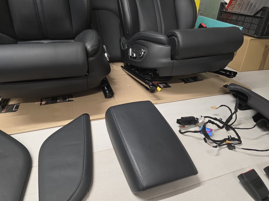 Interior piele scaune si bancheta Audi A6 A7 C7 incalzire ventilatie
