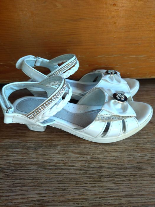 Туфли белые 17,5-18 см