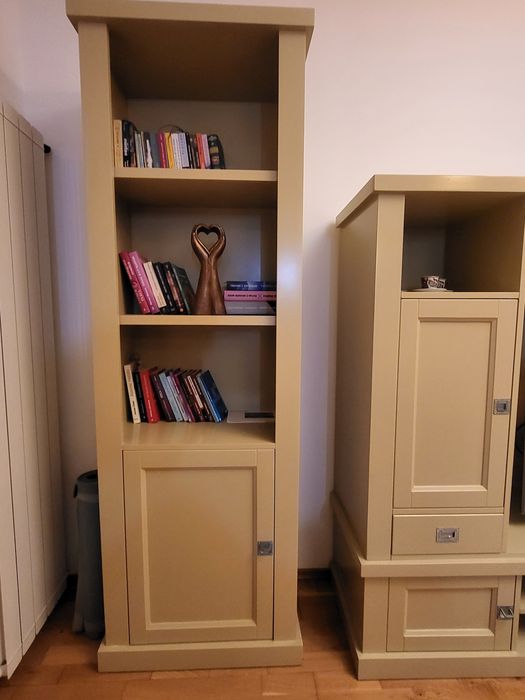 Vând biblioteca unicat stil vintage lemn masiv