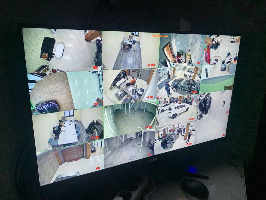 Установка Видеонаблюдение