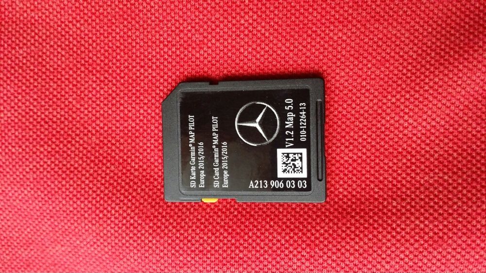 Mercedes Sd Card Garmin V1.2 Map 5.0 Pilot Europe 2015/2016