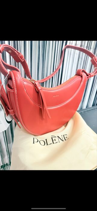 Geanta umar Polene, piele de vitel