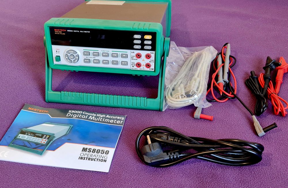 Настолен мултимер, мултиметър, мултицет MASTECH MS8050