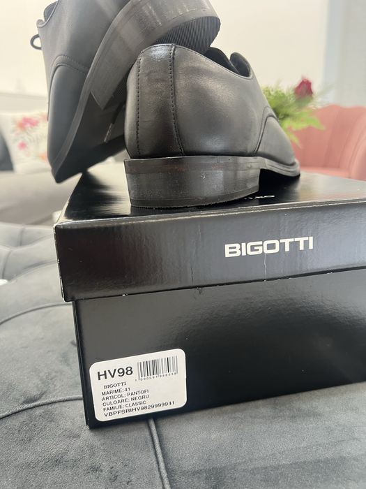 Pantofi gală BIGOTTI nr 41