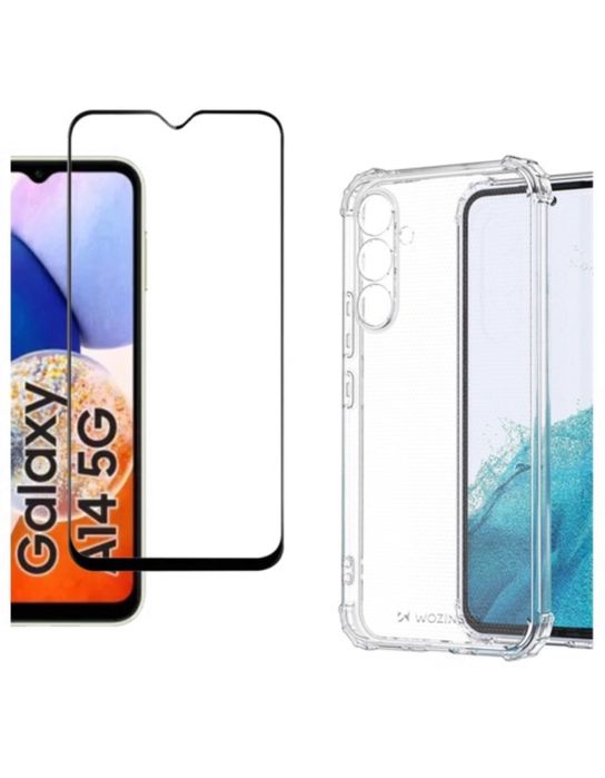 Samsung A05/A05S/A15/A16/A25/A24/A26 Pachet Husa AntiSoc +Folie Sticla