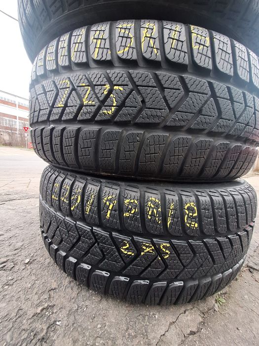 4 anvelope iarna 225/45r18 Pirelli rft runflat Montaj Gratuit