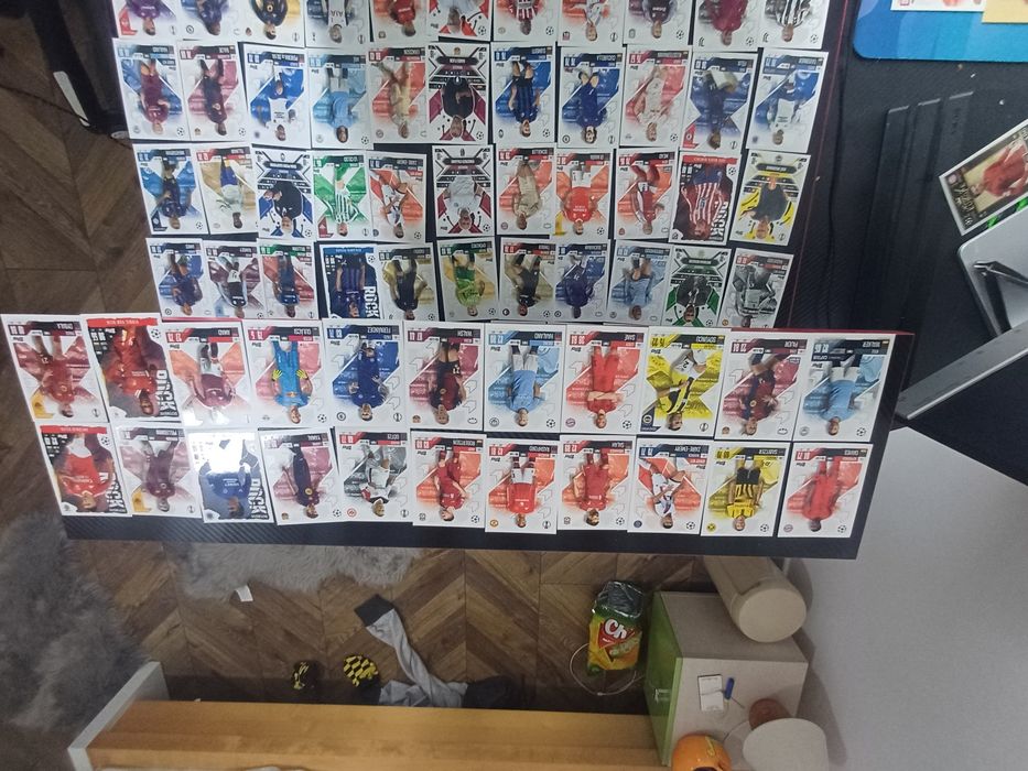 Colecție Match Attax 2023/24 – 170+ carduri, stare impecabilă