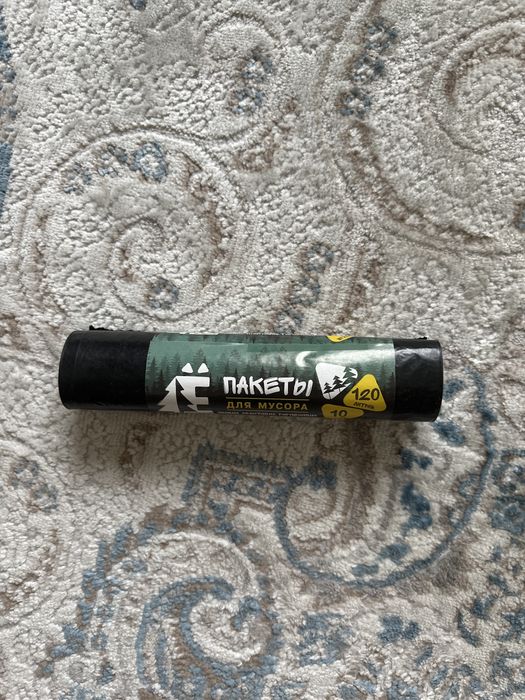 Пакет мусорный черный