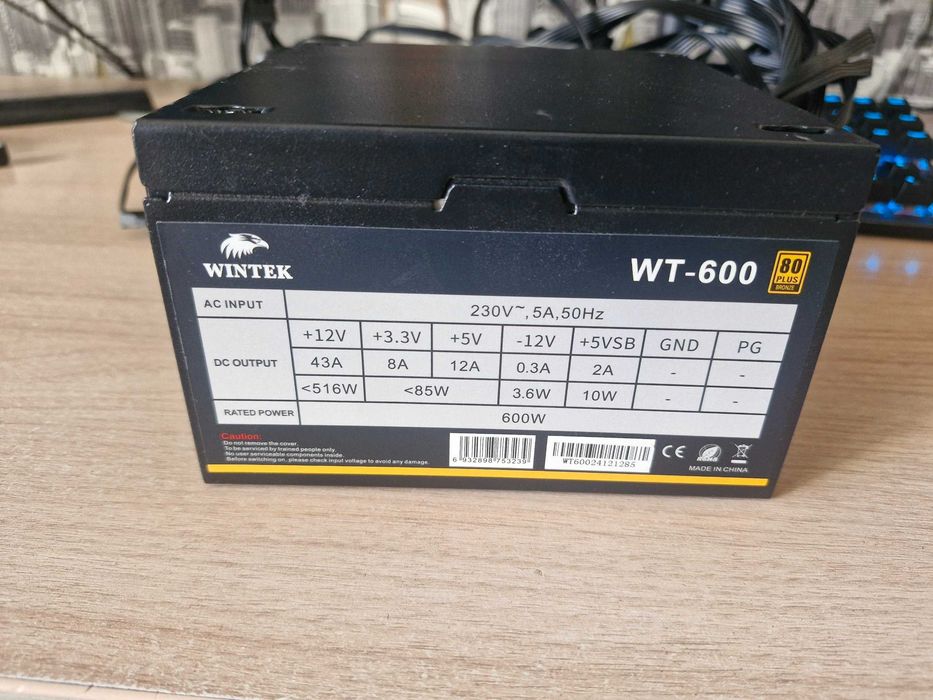 Wintek 600W 80+Bronze