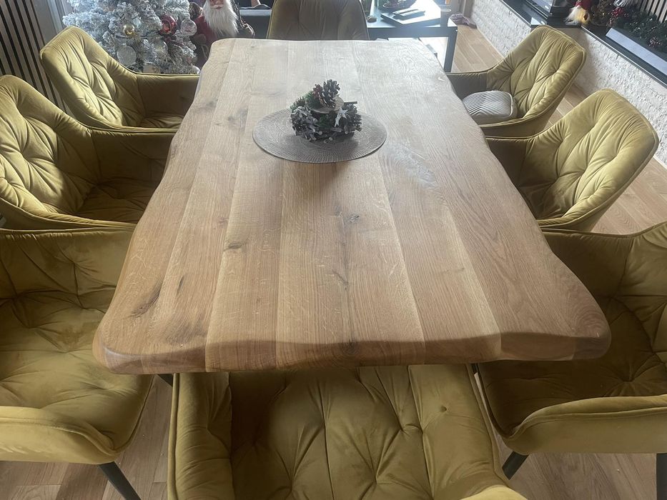 маса от масивна дървесина/дъб