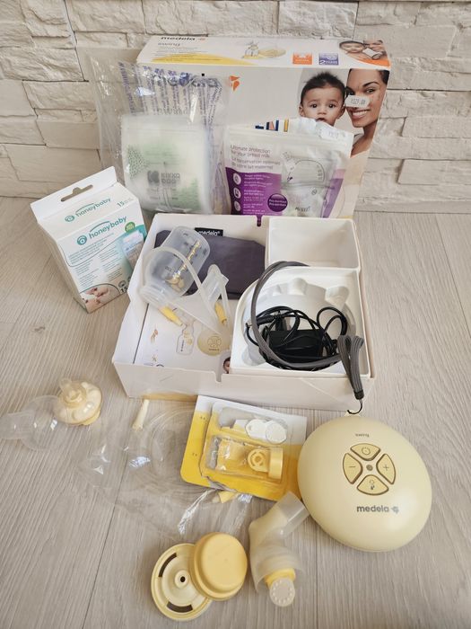 Единична двуфазна електрическа помпа за кърма Medela Swing +т