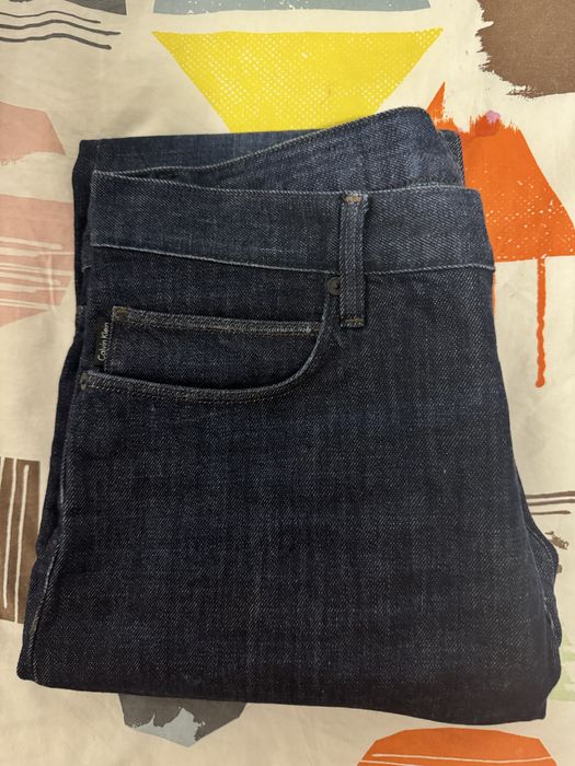 Blugi Calvin Klein , Deacon Straight Fit, originali