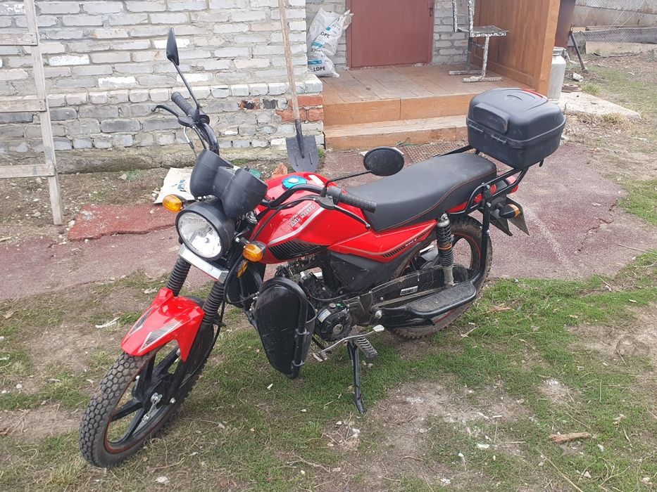 Мотоцикл ALPHA Racer RC-50 красный