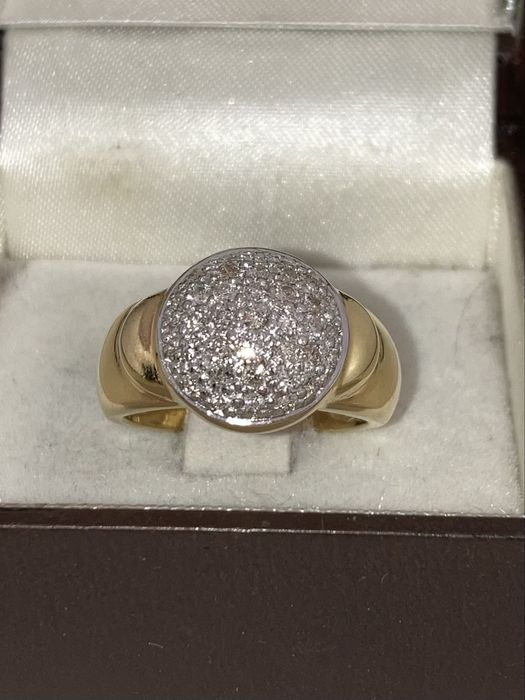 Inel aur 18kt.cu diamante 0.55ct