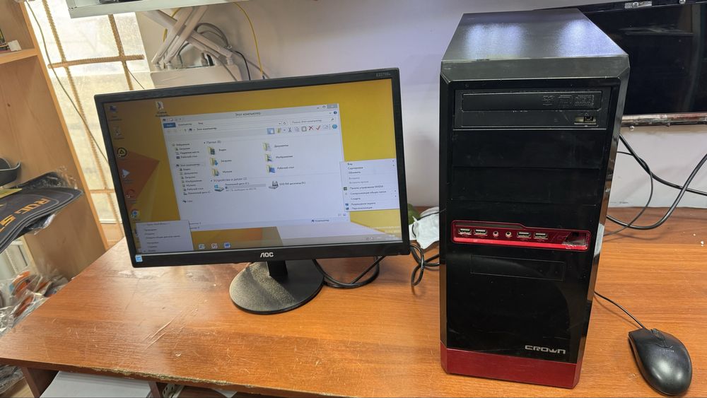 Компьютер стационарый для работы