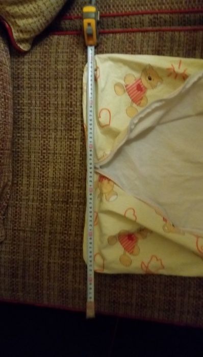 Бебешки спален чувал 100см, детско одеало с цип