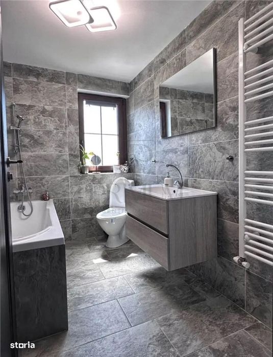 Duplex mobilat si utilat - perete dublu - teren 544 mp