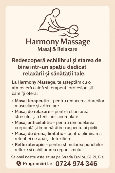Salon Masaj Relaxare