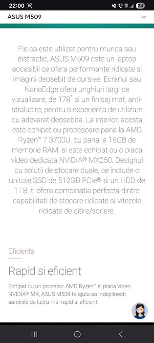 ASUS Laptop nou nefolosit