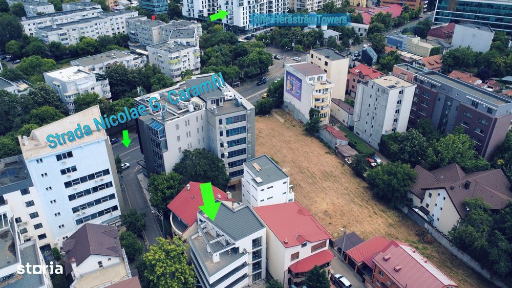 Apartament Herastrau Stradal Parter Spatiu Comercial  birouri Nisipari