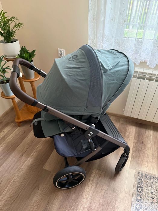 Бебешка количка Cybex Balios S Lux 2in1 + зимен чувал + чанта BabyOno