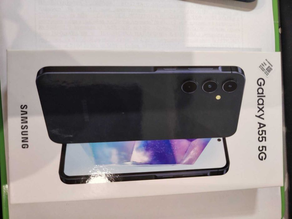 Samsung Galaxy A55 5G; калъф и оригинална кутия