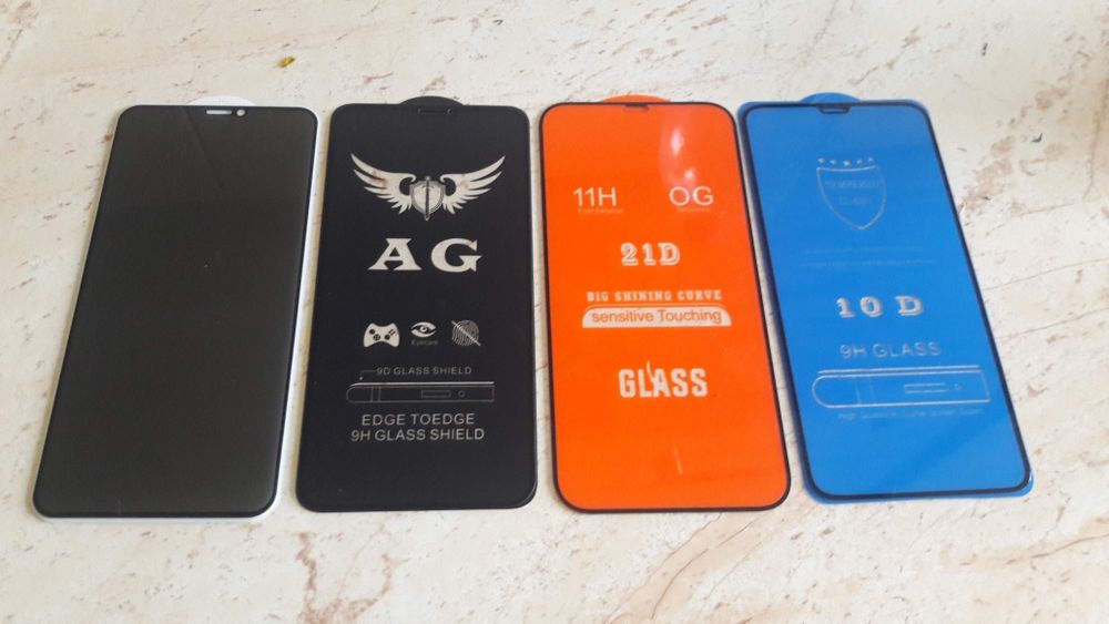Iphone folie sticla xs x 15 11 12 mini 13 pro max 17 air 16 PLUS husa