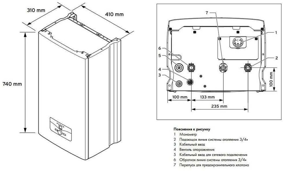 Centrala termica electrica Vaillant ELOBLOCK VE9 cu puterea de 9kW