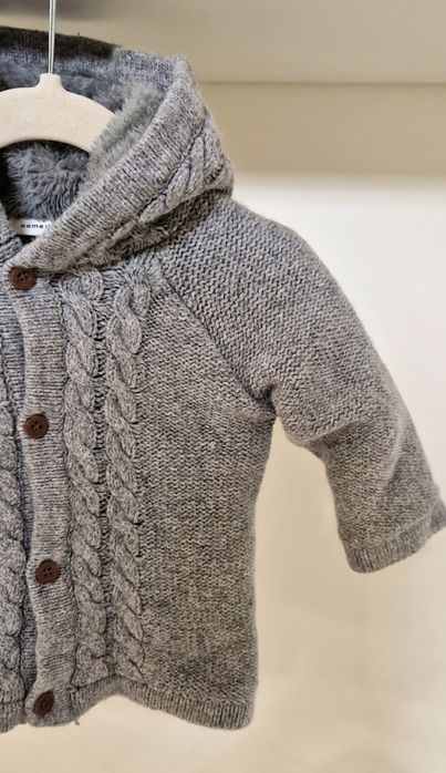 Бебешка жилетка Name it, размер 68 (4-6 месеца)