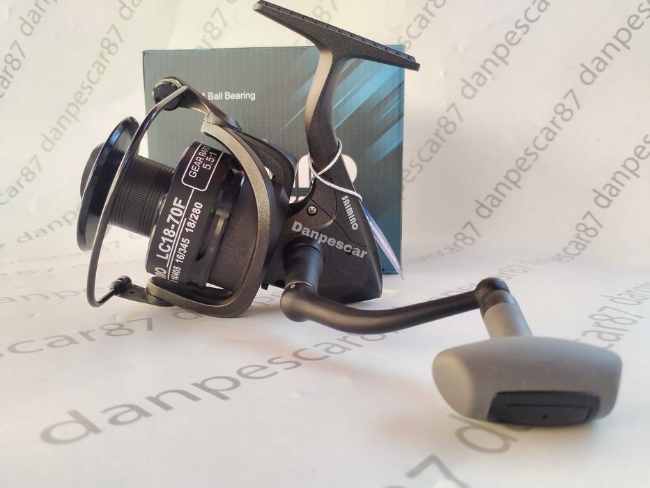 Mulineta SAIMINO LC18 70F 10 rulmenti pentru SOMN si CRAP TAMBUR 7000