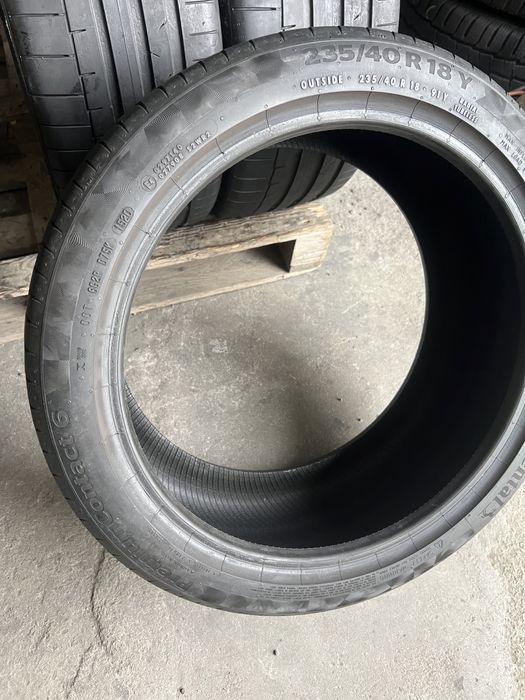 4 anvelope de vara 235/40/18 Continental DOT 2020-2022!