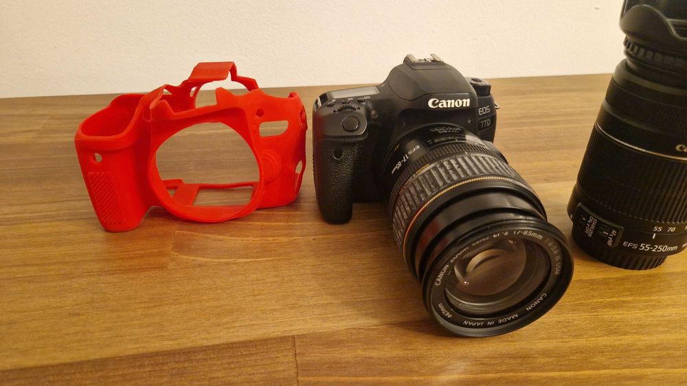 Canon EOS 77D с EF-S 17-85mm подарък