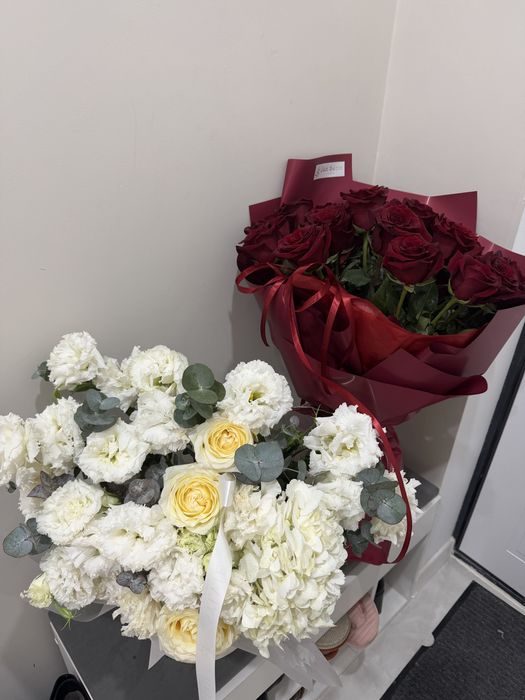 Свежие красивые букеты