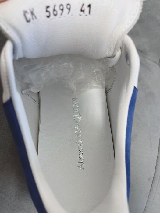 Adidasi Alexander Mcqueen “White”Blue”
