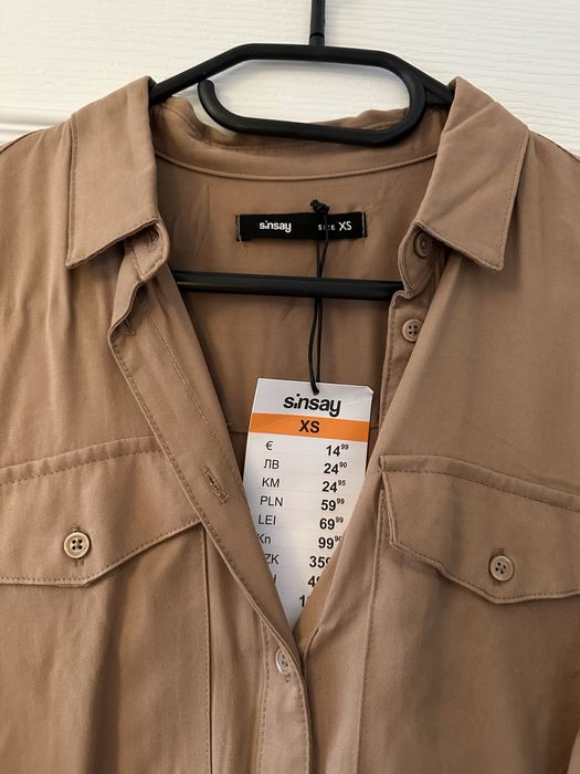 Rochie tip camasa Sinsay