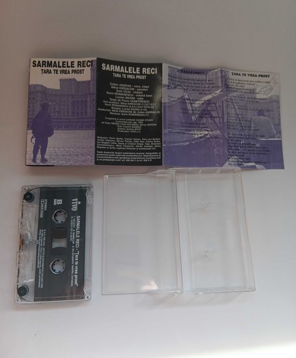 Caseta audio Sarmalele Reci, Tara te vrea prost ,Muzica Rock Romanesc