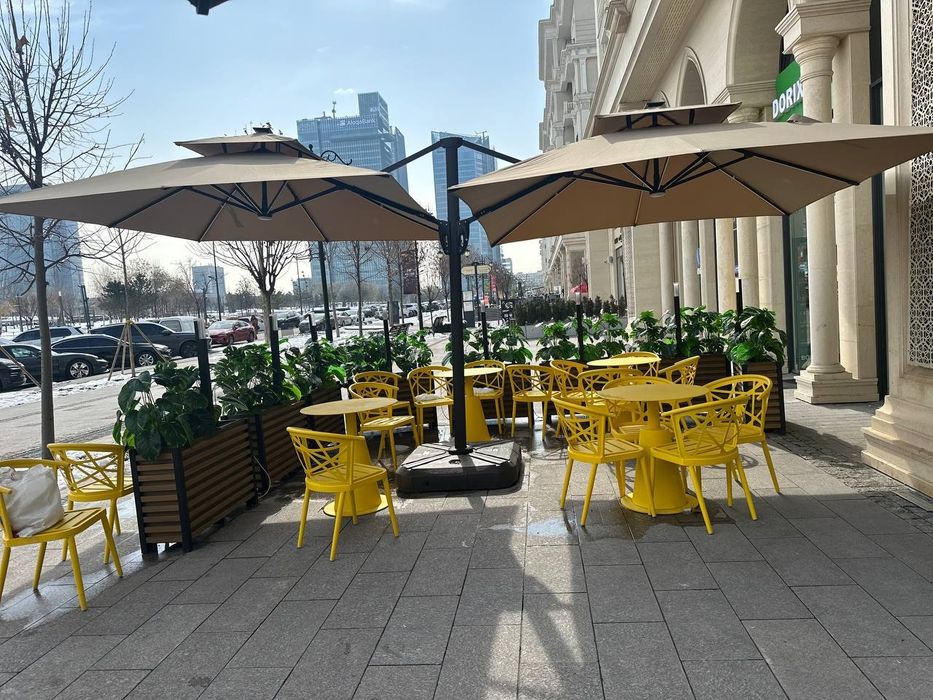 soyabon sotiladi.Kafe va restoranlar uchun