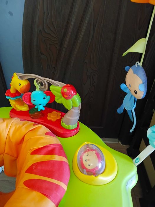 Бебешко бънджи Fisher Price - Тропическа гора