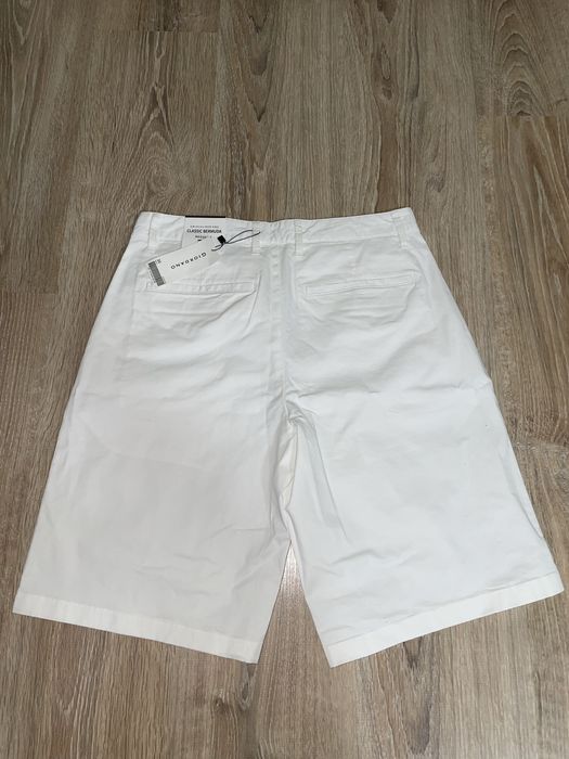 Белые классические шорты Giordano