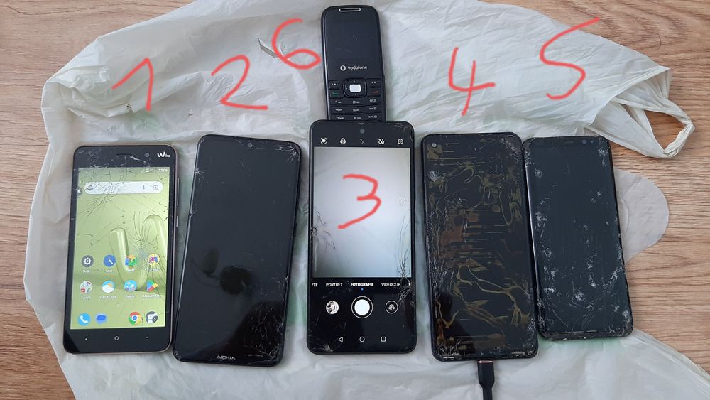 Huawei smart 2021 Samsung S8 A21 piese baterie telefoane Nokia 7.2 Wiko