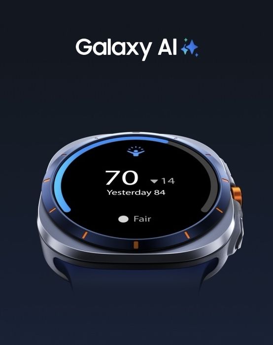 НОВ!!!  Samsung Galaxy Watch Ultra (2025), 47mm, LTE, Titanium Blue