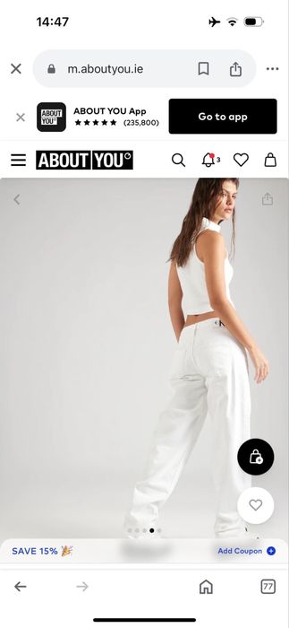 Дамски дънки Calvin Klein