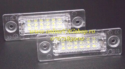 Set lampi LED numar VW Jetta Touran Passat Transporter Multivan Caddy