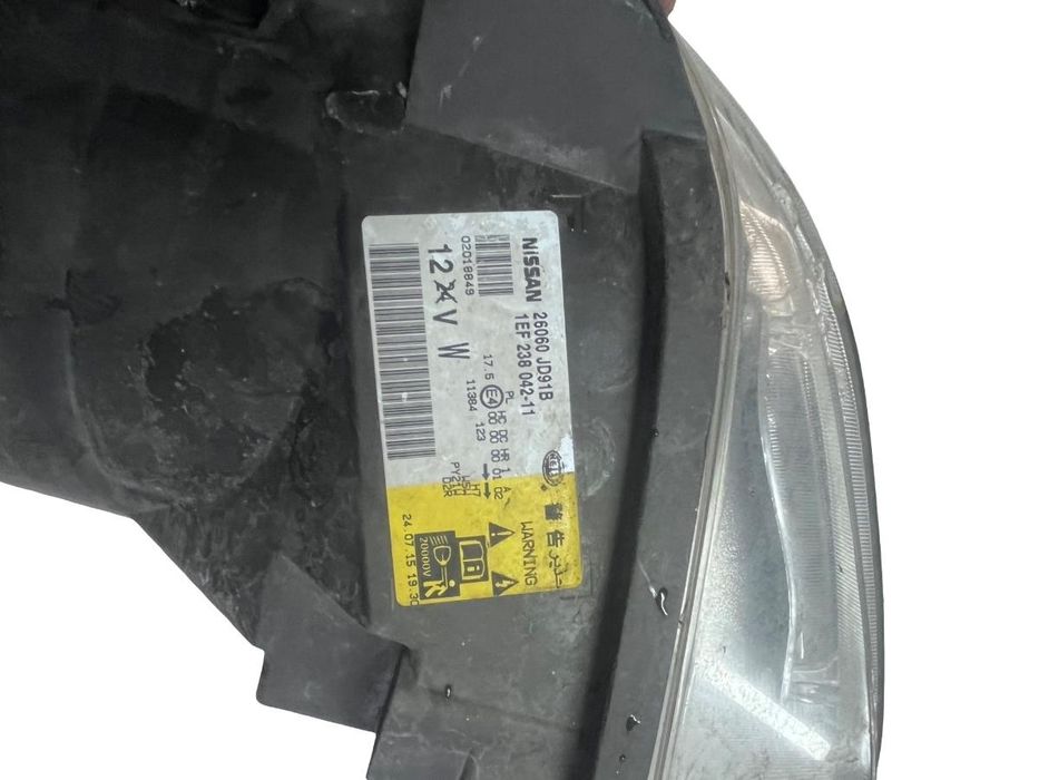 Far Stanga Fata Nissan Qashqai / Qashqai +2 I J10, Jj10 2006 - 2014 26060Jd91B