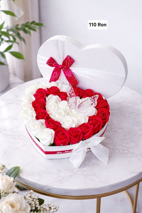 Buchete trandafiri sapun ,satin