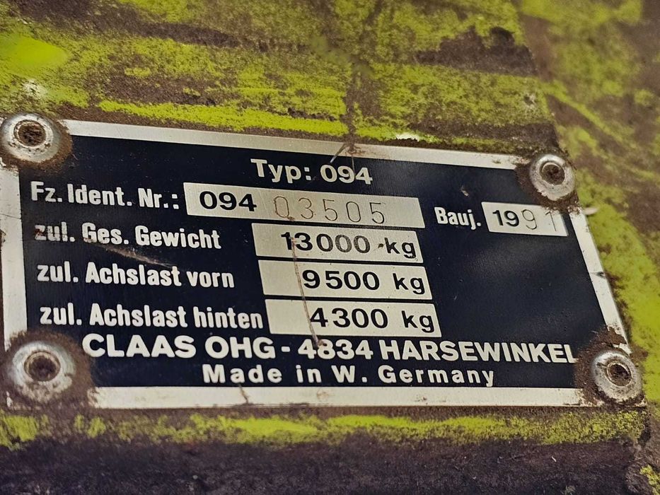 Combina Claas Dominator 108 SL MAXI