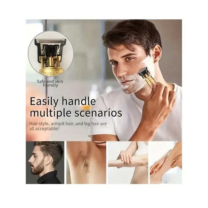 Бройки Професионална Машинка за подстригване за глава ,брада и тяло